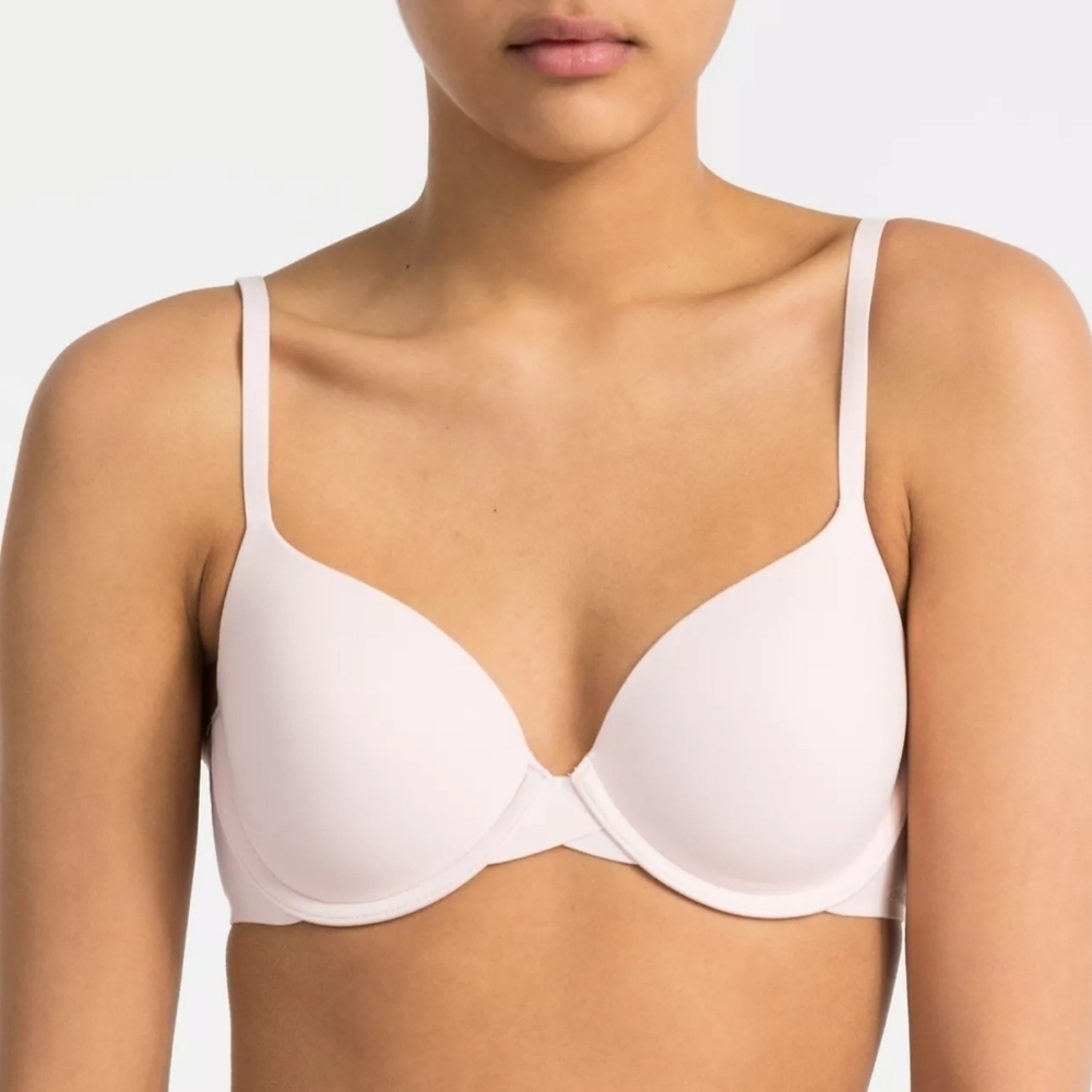 Calvin Klein Perfectly Fit Lightly Lined Full Coverage Bra Sz 34DD